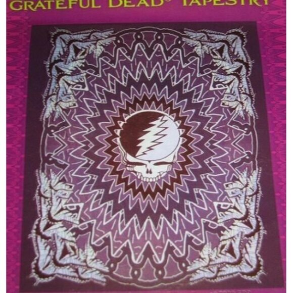 New Butterflies Design Large Grateful Dead Steal Your Face Tapestry Wall Hanging